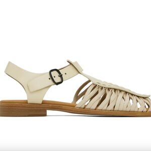 Hereu Off-White Alaro Sandals size 38 -- fit like a 39